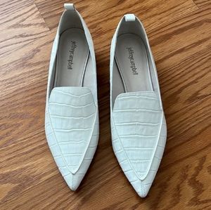 Jeffrey Campbell Genuine Leather Viona croc pumps. SEND AN OFFER